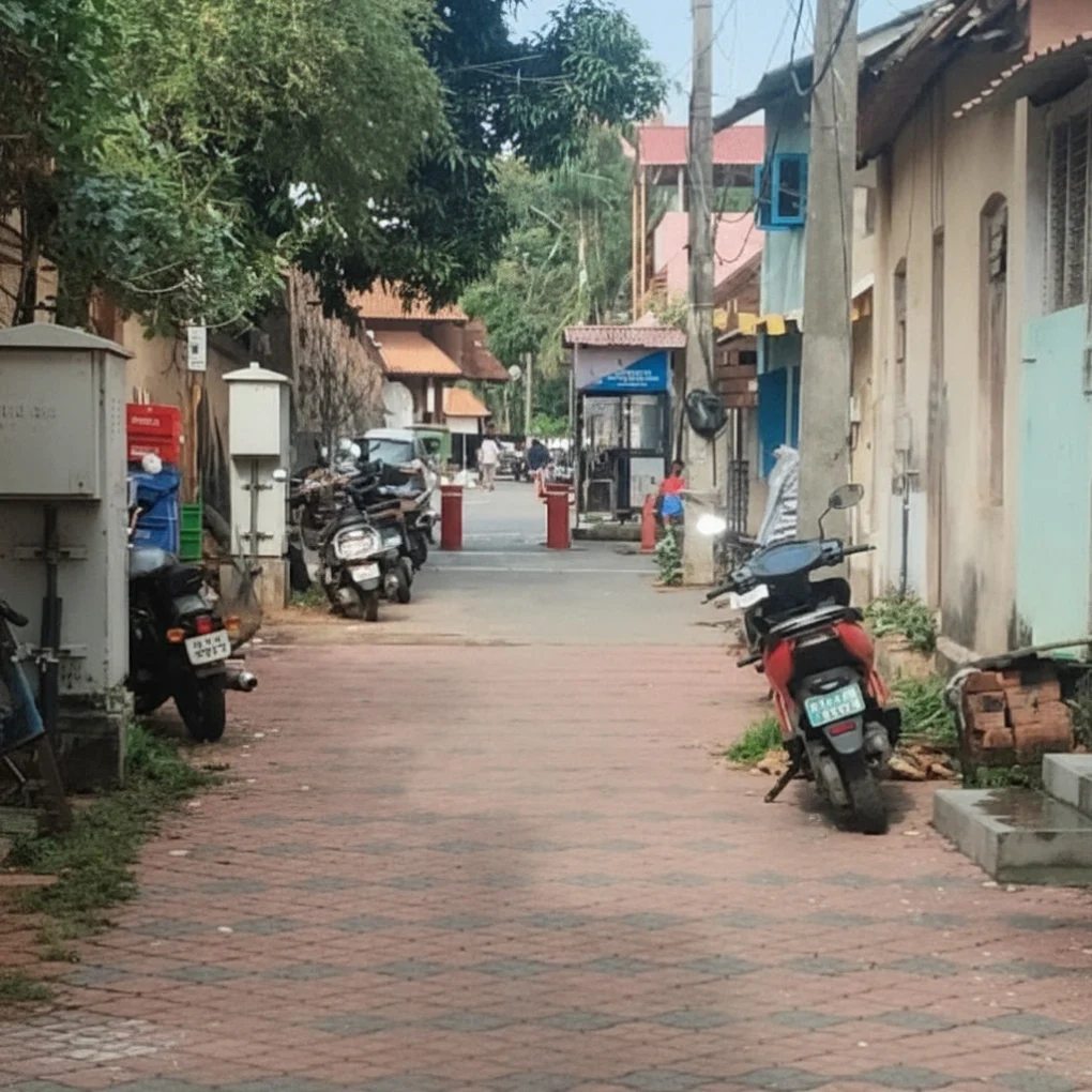 Close view of South Nada from Sree Anantha Tourist Home